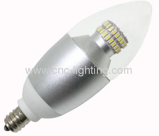 E14 LED Candle Bulb with Epistar 3014LED Chips over 75Ra(4W,5W,6W)