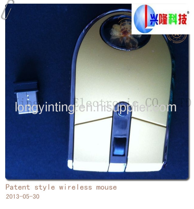 2013 Patent appearance wireless mouse excellent performance