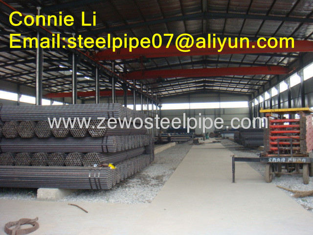 cold drawn Carbon Seamless steel pipe with bare surface and packing