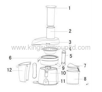 700w stainless steel juicer extractor