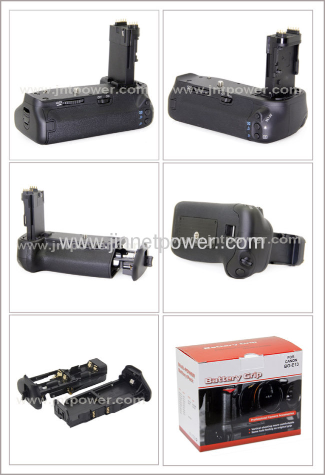 Hot selling DSLR spare parts BG-E13 battery grip for Canon 6D with high quality