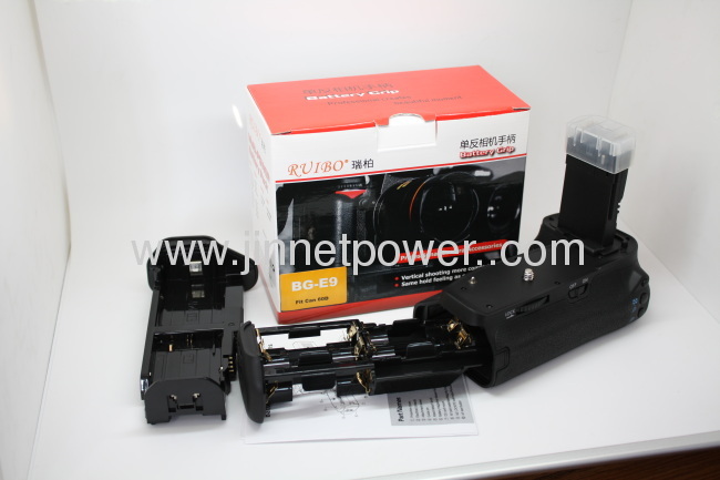 Hot selling DSLR spare parts BG-E13 battery grip for Canon 6D with high quality