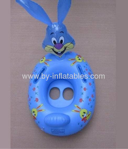 Sika deer shape inflatable kid swim seat