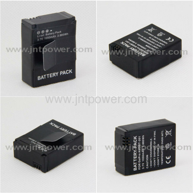 Digital Camera BatteryAHDBT-301 for Gopro Hero3 AHDBT-201