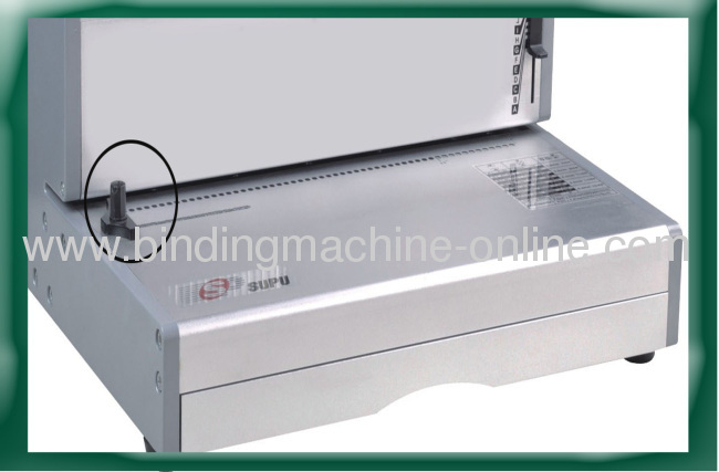 14 Inch Paper Size Electric Spiral Coil Binding Machine