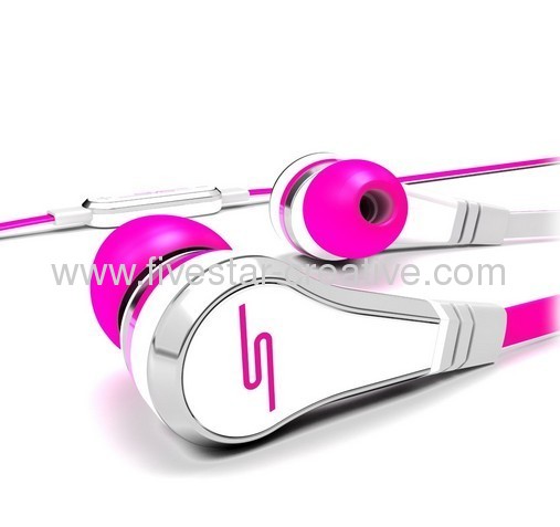 SMS Audio STREET by 50 cent In-ear wired Headphones in Pink