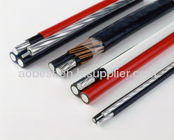 Better quality better price abc quadruplex overhead cable 3*2AWG+1*2AWG with aluminum conductor