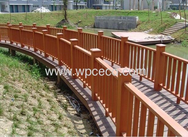 wpc fences in wood for garden or balucony 