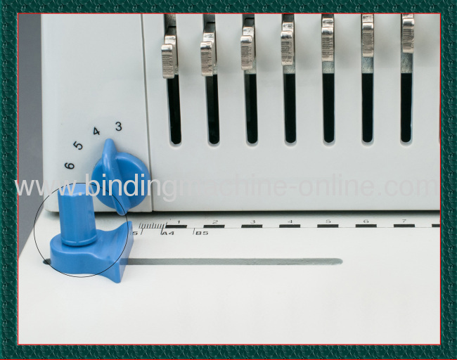 Desktop Manual Plastic Ring Binding Machine