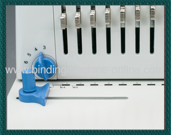 Desktop Manual Plastic Ring Binding Machine