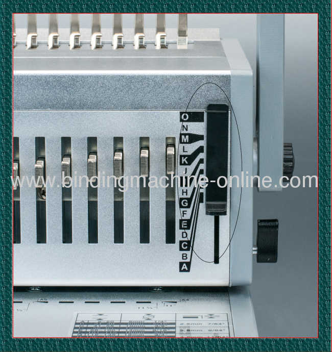 Manual Plastic Ring Binding Machine