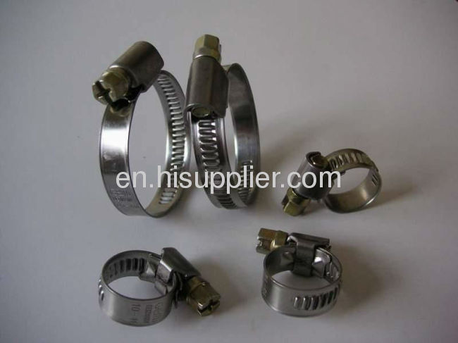 stainless steel german type hose clamp