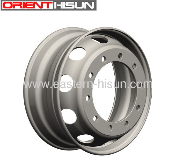 High quality tubeless steel wheel