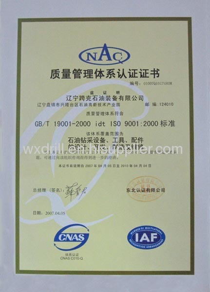 API wanxiang high quality IADC637 8 1/2TCI Tricone Bit for oil well