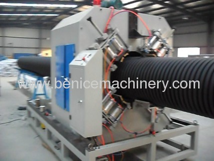 PE Double-Wall Corrugated Pipe Production Line