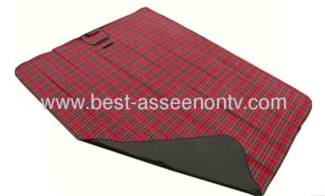 Waterproof Outdoor Picnic Camping Bay Play Mat Plaid Blanket