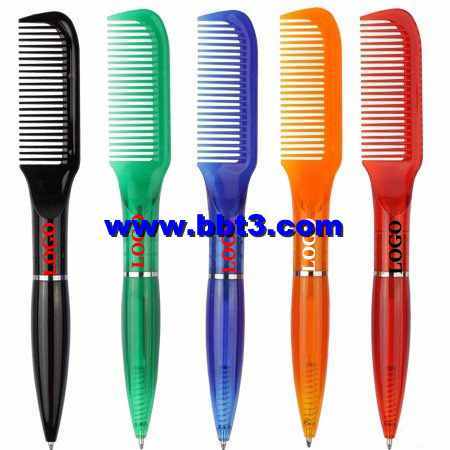 Comb shape promotional ballpoint pen