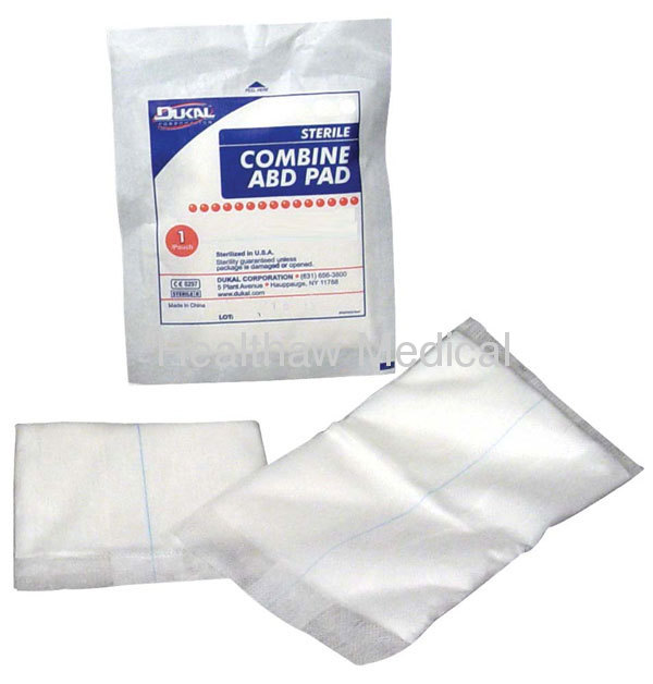 High absorbency Non woven ABD Pads