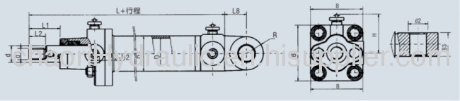 hydaulic jack for metallurgical equipment