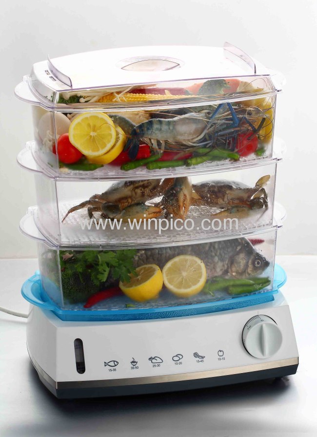 Large Capacity Electrical Healthy Food Steamer for home use