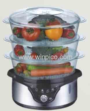 Large Capacity Electrical stainless steelHealthy Food Steamer for home use 