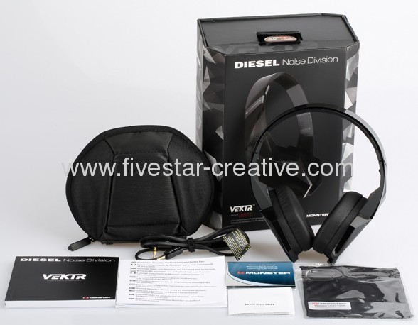 Monster Diesel Vektr On Ear Noise Division Headphones