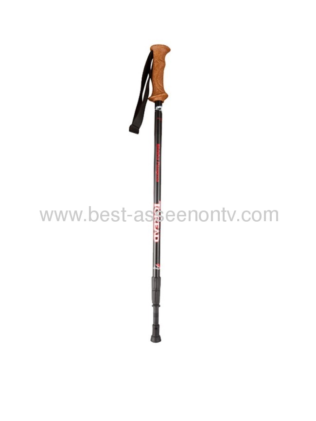 Three straight handle cork mountaineering rod/stick/old man ski rod rod