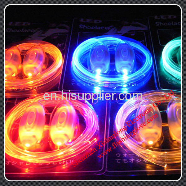 2013 Hot Selling LED Flashing Shoelace