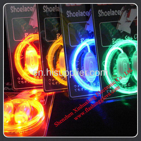 2013 Hot Selling LED Flashing Shoelace