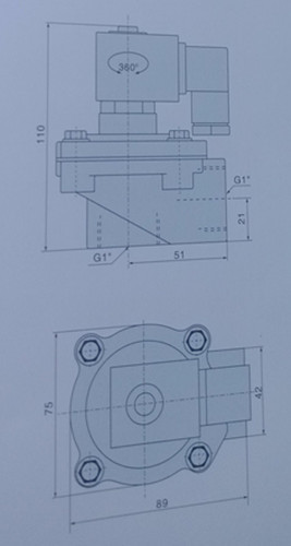 XA-Z-25 Electromagnetic Pulse Valve