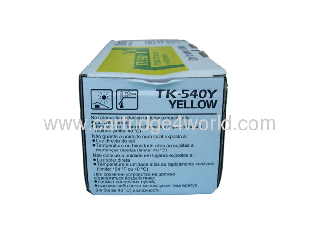 Diversified in packaging Cheap Recycling Kyocera TK-540 Y toner kit toner cartridges