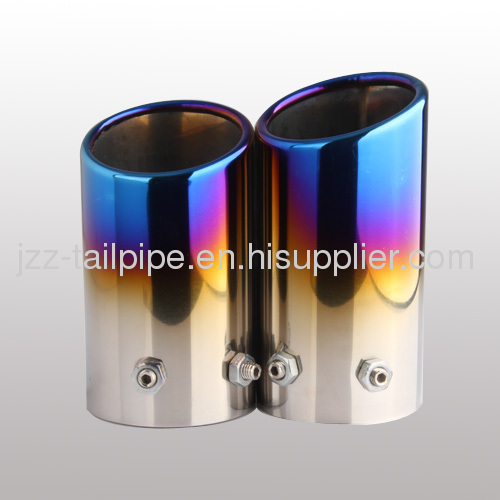 Magaton stainless steel bluing high quality car exhaust tail pipe