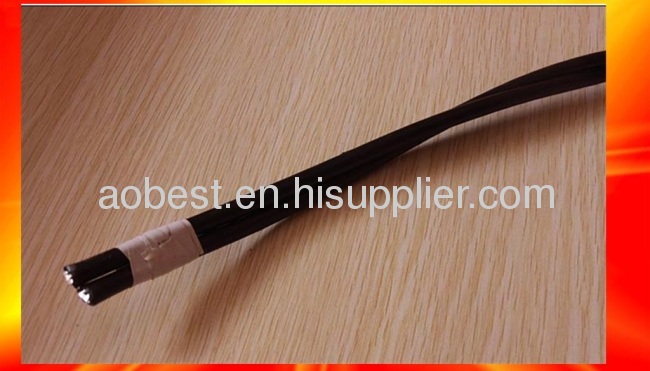 3 AAC XLPE insulated + bare AAC ABC power cable ASTM standard