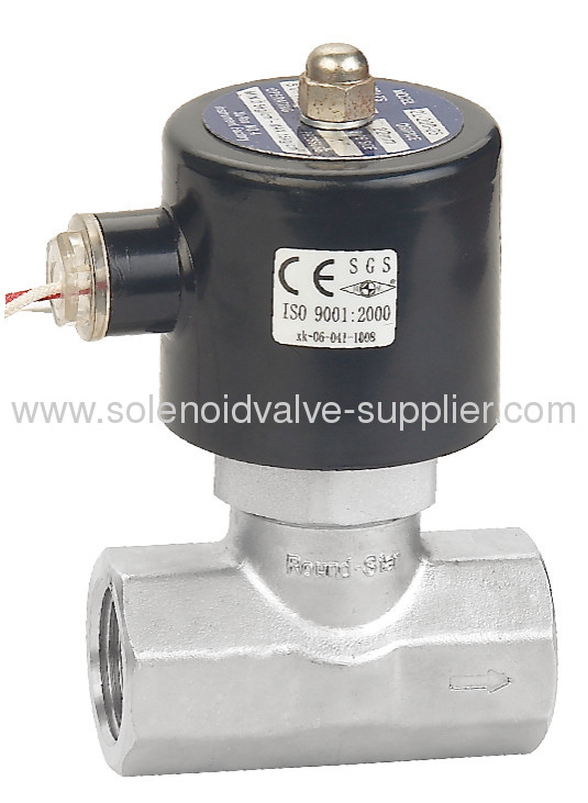 2L160-15J Series Stainless Gas Solenoid Valve