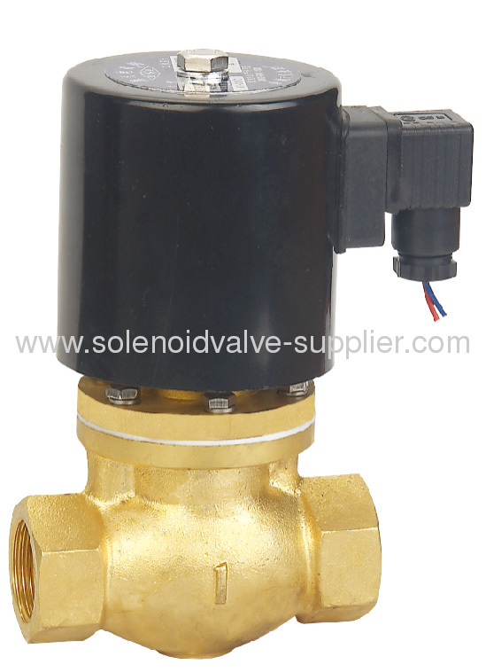 2L Series Brass High Temperature Solenoid Valve 220VAC