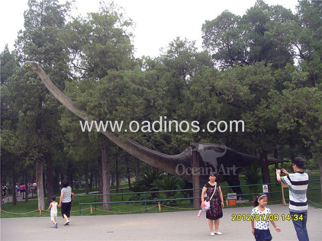 18m long vivid 3d robotic dinosaur