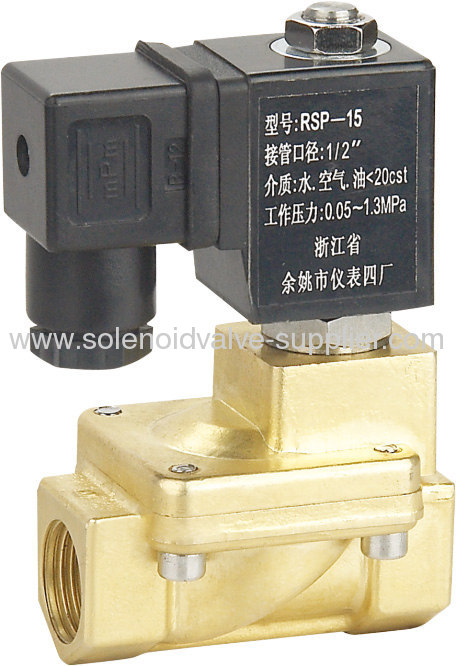 RSP-15K series Normally Open Brass gas solenoid valve