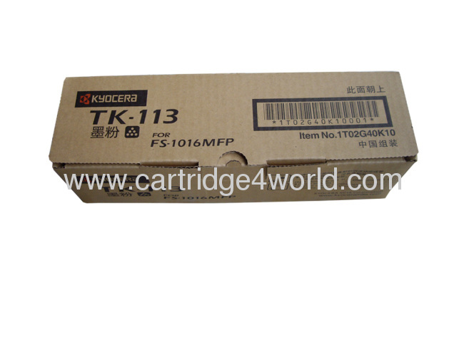 Outstanding features Elegant and sturdy package Cheap Recycling Kyocera TK-113 toner kit toner cartridges