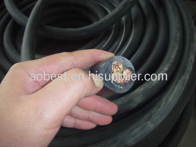 low voltage super flexible rubber cable 16mm2 25mm2 35mm2 50mm2 70mm2