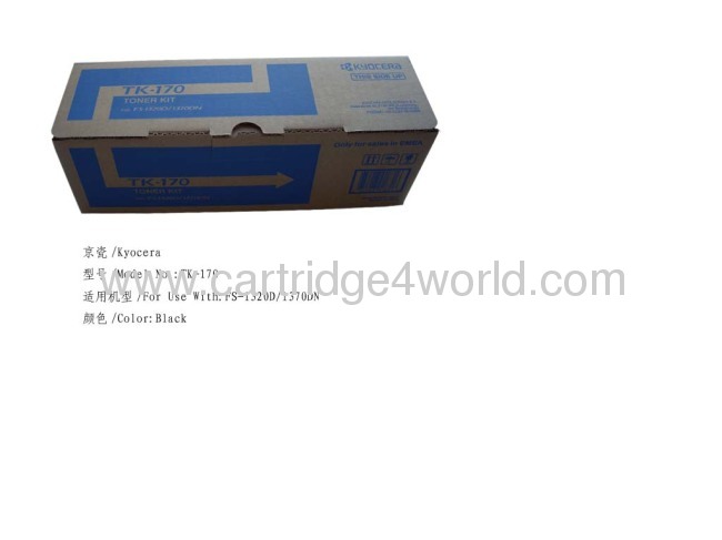 Aesthetic appearance In many styles Cheap Recycling Kyocera TK-170 toner kit toner cartridges 