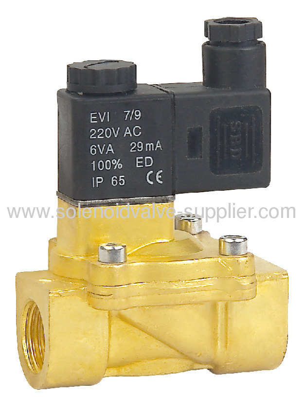 RSP-15 series Brass gas solenoid valve DC24V