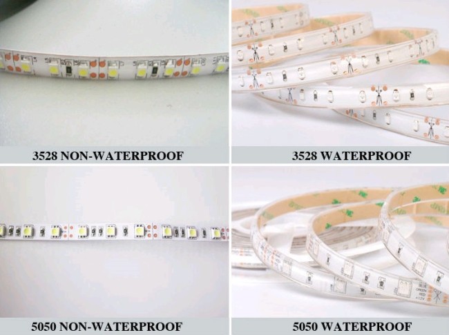 3528 FLEXIBLE LED STRIP WATERPROOF IP68 WITH SILICON TUBE ANDGLUE