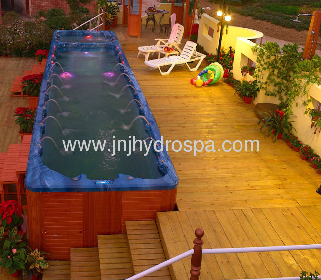 11 metres swimming pool spa