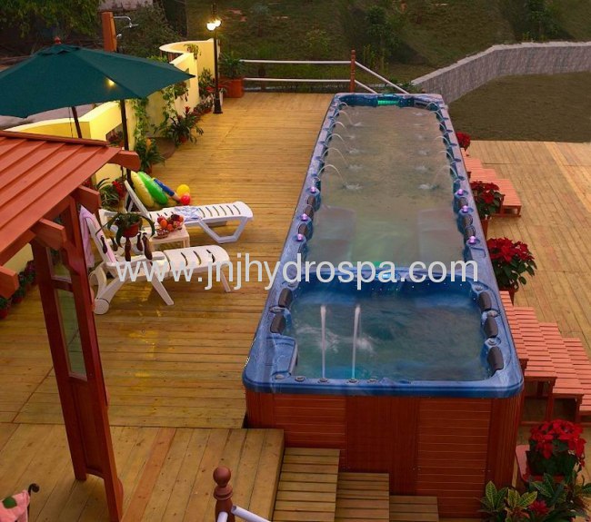 11 metres swimming pool spa