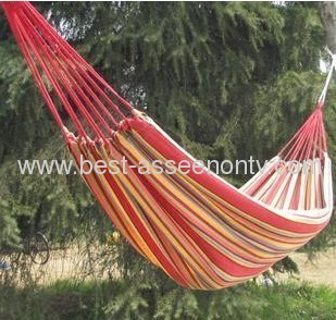 Hammock outdoor canvas cotton thickening march bed single widening double