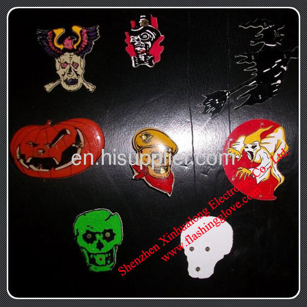 Best Selling Flashing Pins with Custom Design