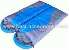 Outdoor lovers sleeping bag patchwork cotton double sleeping bag camping sleeping bag spring and autumn sleeping bag