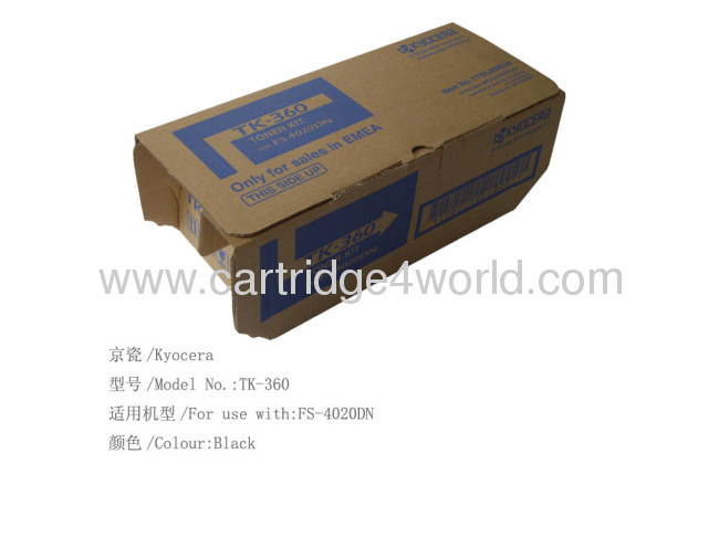 Fine craftsmanship Street price Durable Cheap Recycling Kyocera TK-360 toner kit toner cartridges