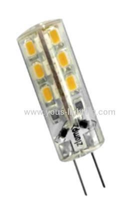 Silicon G4 1.5W 90LM LED CAPSULE BULB G4 Pin 3014 warm white