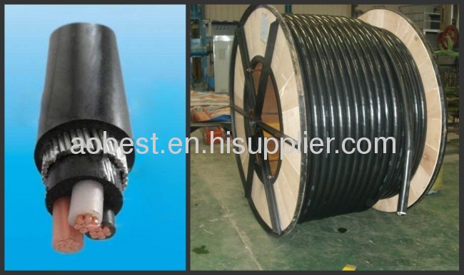 XLPE insulated undergroud power cable YJV Cable